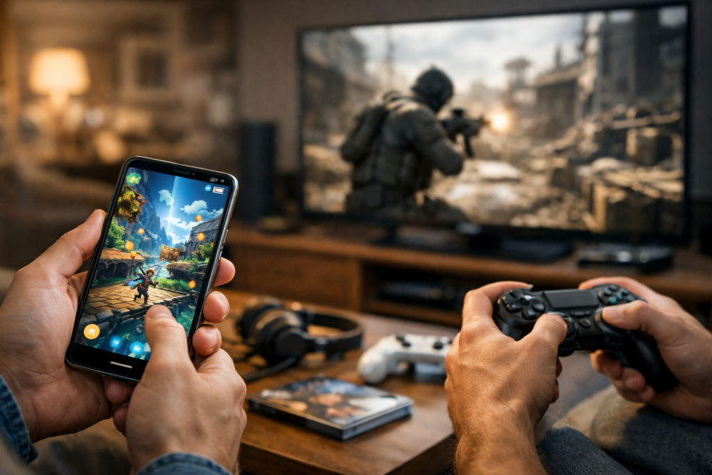 Are Mobile Apps Taking Over Console Games?
