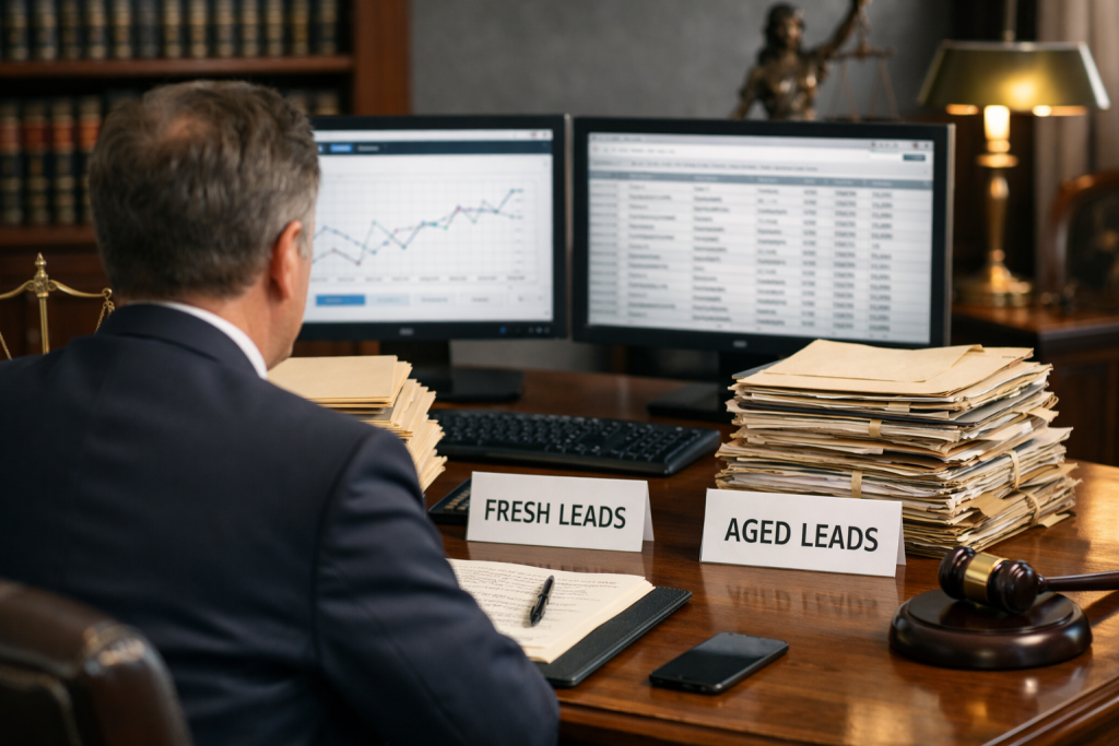 Real-Time MVA Leads vs Aged Leads: Which Converts Better for Lawyers?